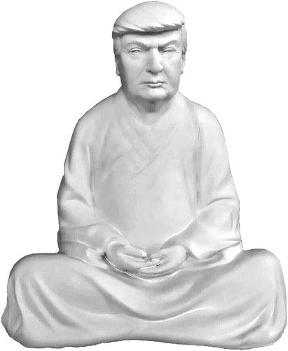 Buddha donald trump - donald,