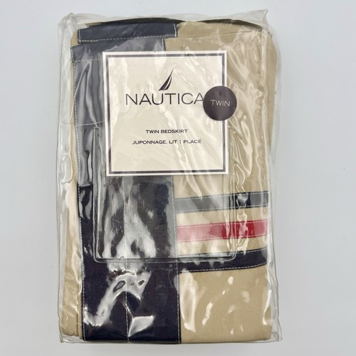 Nautica twin bed skirt - bed, 39x76