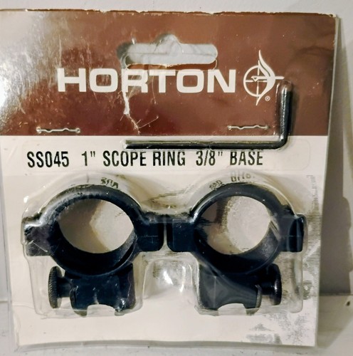 Horton ss045 scope rings - horton, 1"