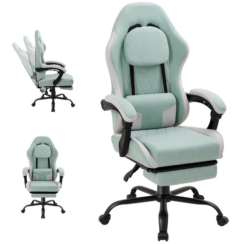 Green gaming chair for - chair, adults