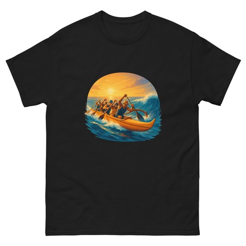 Outrigger canoe paddlers - outrigger,