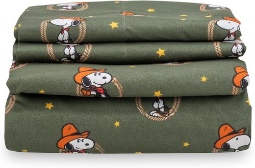 New peanuts snoopy cowboy full - new,