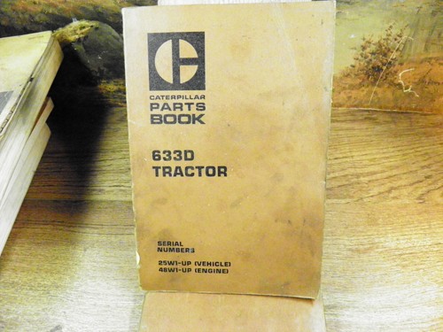 Cat caterpillar 633d tractor - caterpillar,