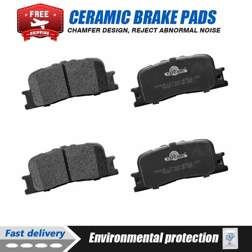 Rear ceramic brake pads - pads, fit