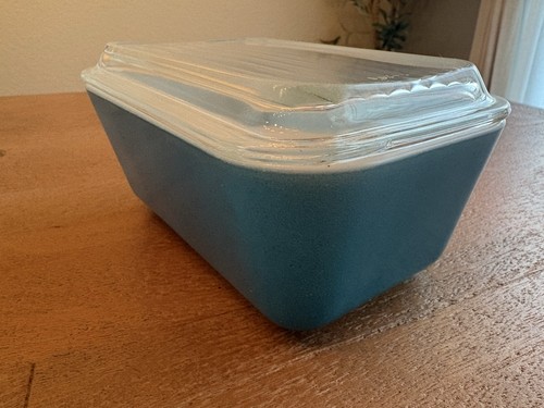 Vintage 1950 pyrex blue - vintage, 0502