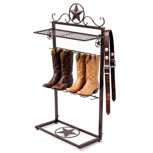 Western boot rack for - for, 4