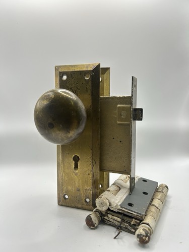 1910 antique mortise lock w - 1910/20,