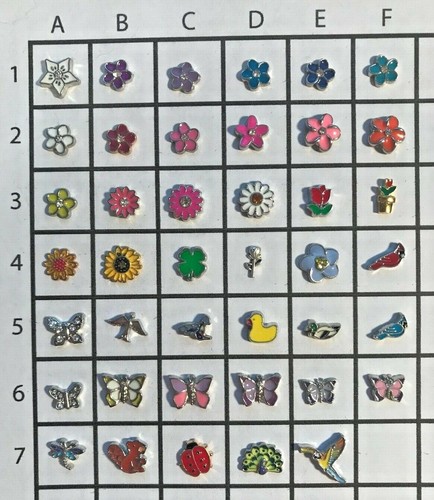 Floating charms fit origami - floating,