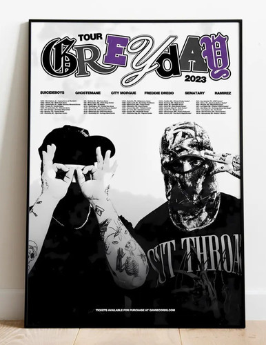 Suicideboys album cover poster - suicideboys,