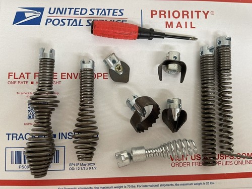 Auger bits 10pc fits ridgid - auger, bits-10pc