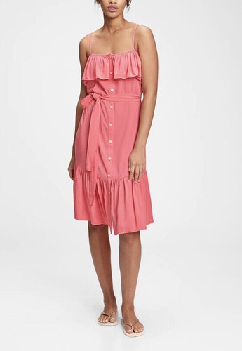 Nwt gap pink belted - pink, flounce