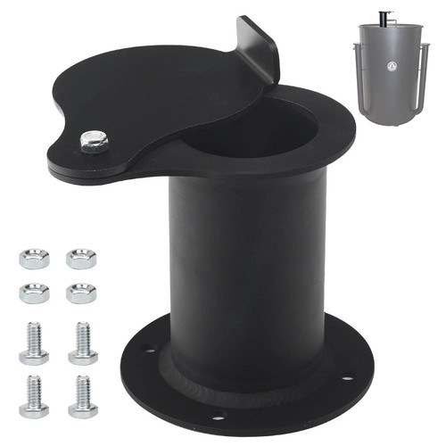 Teardrop flanged vent - 2",