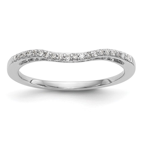14k white gold - 1/15, ct