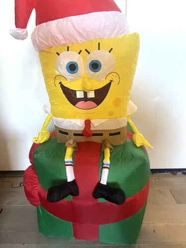 Gemmy sponge bob inflatable - gemmy,