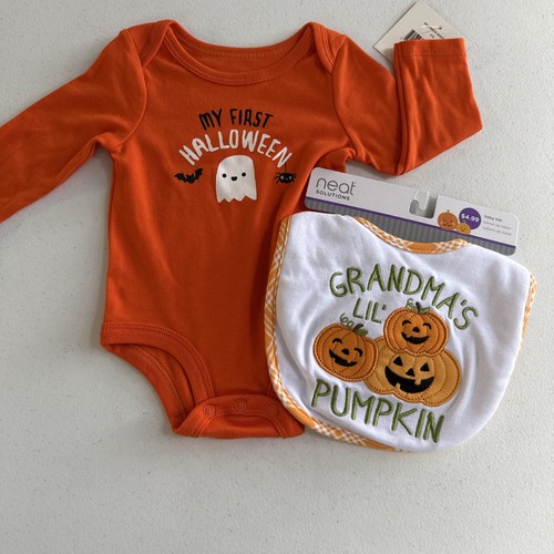 Bodysuit 1st halloween 6m - 1st,