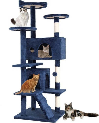 54in multi level cat - cat, tree