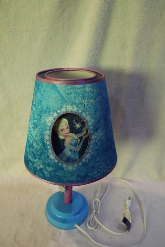Disney frozen blue table lamp - frozen,