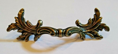Antique brass leafy - leafy, french