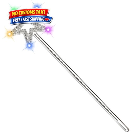 Light fairy wand silver - up,