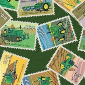 John deere stamps - deere, cotton