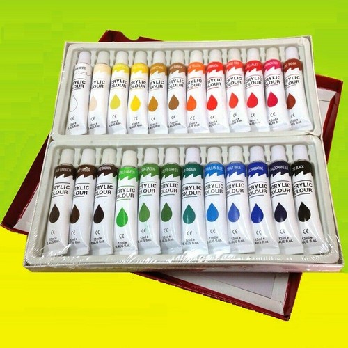 Acrylic paint set - pc,