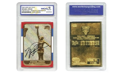 Michael jordan 1998 fleer 23k - michael,