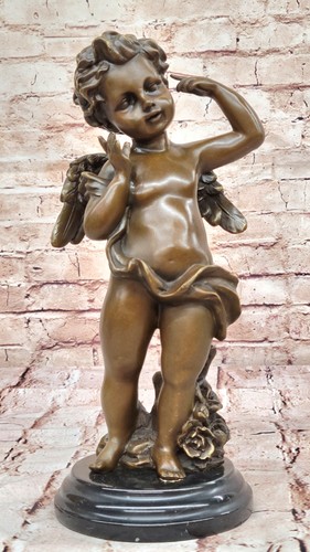 Garden sculpture cherub - garden,