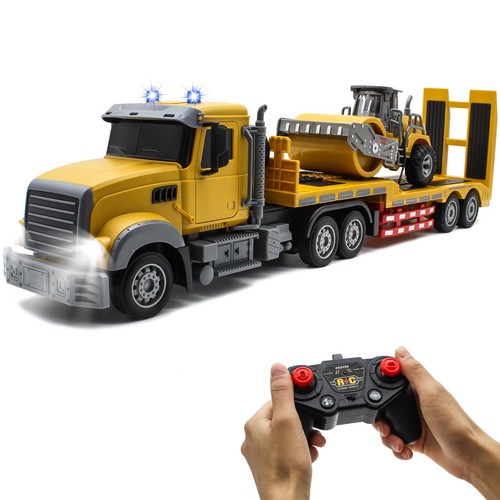 Semi truck with - truck,