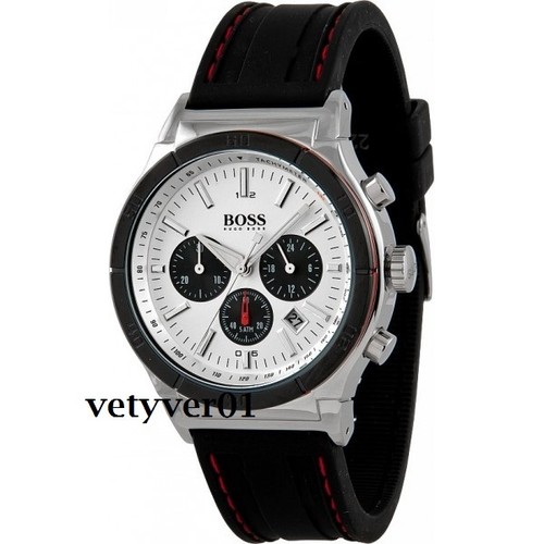 Hugo boss sporty rubber strap - hugo,