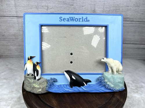 Vintage sea world blue - world, large