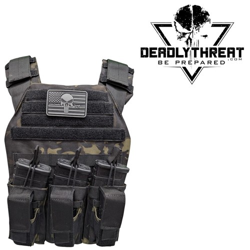 Active shooter camo molle - active,