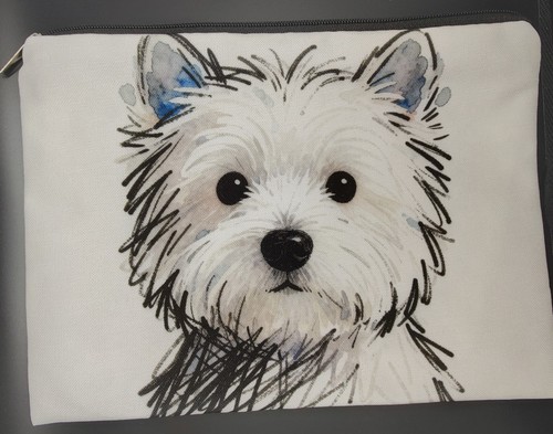 Adorable westie travel makeup - adorable,