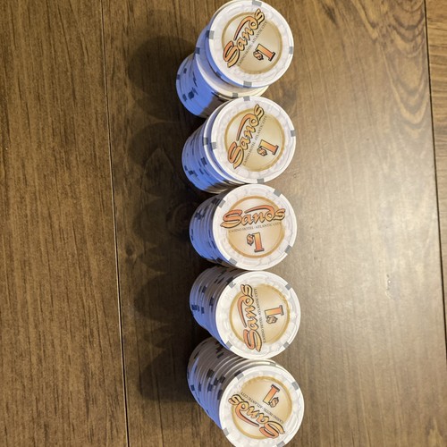 Sands casino chips - (100), $1