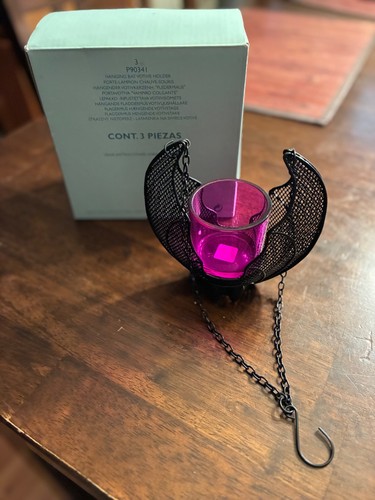 Partylite hanging bat votive - hanging,