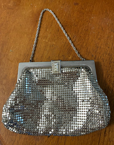 Whiting davis silver - silver, mesh