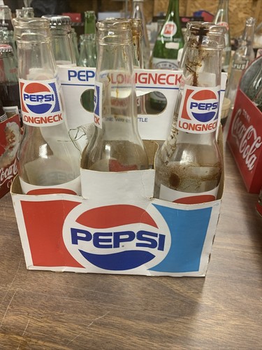 Pepsi cola 6pk long neck - pepsi,