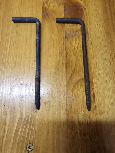 Headlight mounting pins - headlight, rods