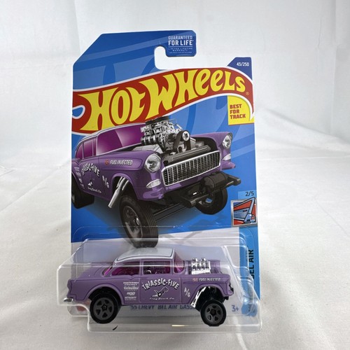 Hot wheels 1955 chevy bel - 1:64,