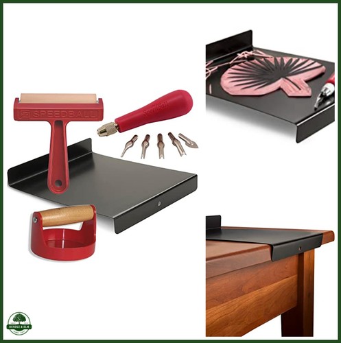 Block printing tool set - block,