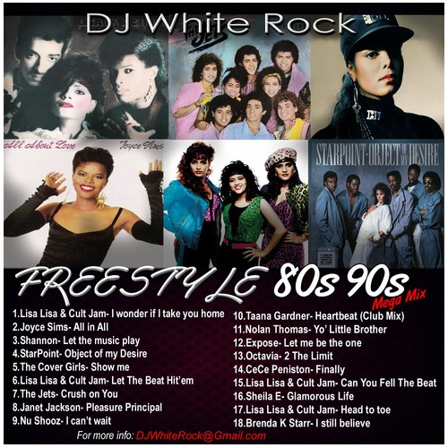 White rock freestyle - dj, mega