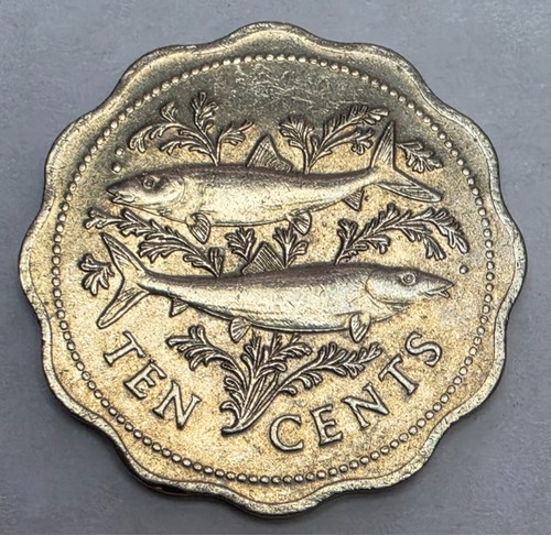1975 bahamas ten cents - cents,