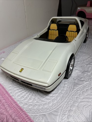 Rare barbie ferrari white - rare!,