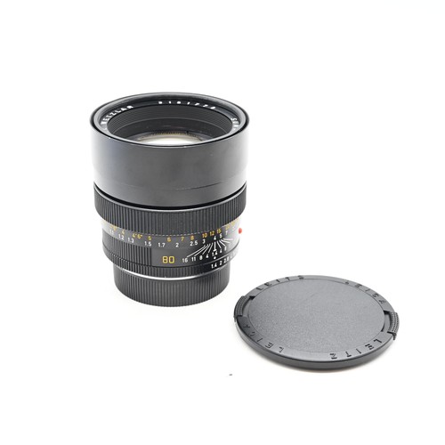 Leica 80mm summilux - 80mm, f1.4
