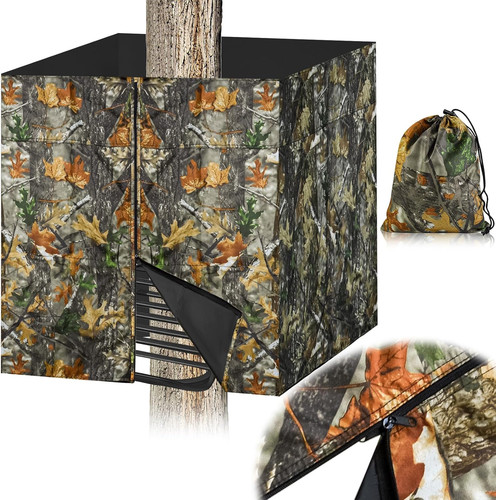 Large camouflage tree stand - large,