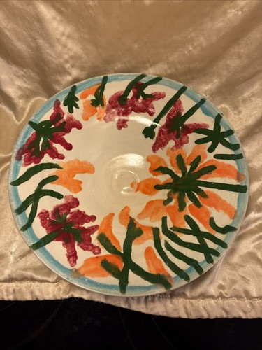 Hand thrown pottery decorative - hand,
