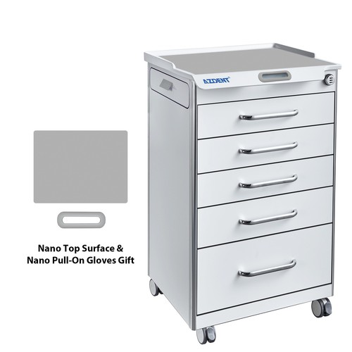 Azdent dental mobile cabinet - dental,