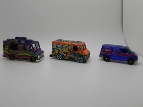 Lot diecast vans food - lot,
