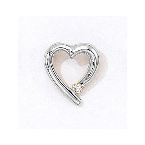 14k white gold - gold, diamond