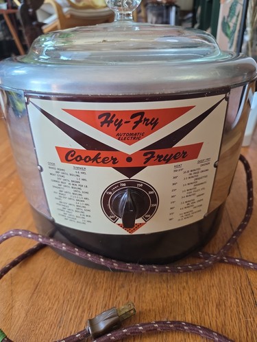 Vintage fry 200 - hy-fry, electric