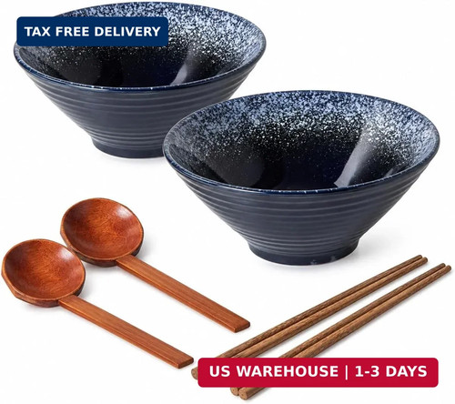 Japanese ceramic ramen bowl - japanese,